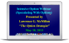 Recorded Intensive Option Webinar: Speculating with Options Recorded Intensive Option Webinar: Speculating with Options