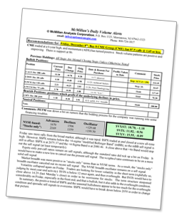 McMillan's Daily Volume Alerts