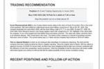 Special Situation Alerts